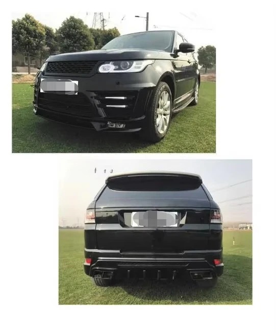 For Range Rover Sport 2014-2017 Base Upgrade to LUMMA Version  Front and Rear Bumper Daytime Running Light Completely Body Kit
